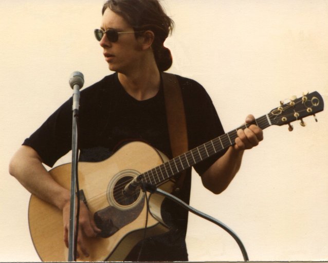 Mike w/ Gurian Guitar - 1979